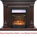 Фото №4 Royal Flame Dallas под классический очаг (Темный дуб)