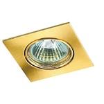 фото Светильник встраиваемый поворотный Novotech Quadro 369107 NT09 277 матовое золото GX5.3 50W 12V