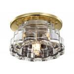 фото Светильник встраиваемый Novotech Enigma 369926 золото IP20 G9 40W 220V