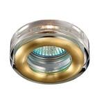 фото Светильник встраиваемый Novotech Aqua 369881 NT14 290 матовое золото IP65 GX5.3 50W 12V
