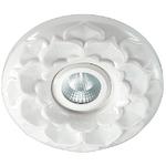 фото Светильник светодиодный встраиваемый Novotech Ceramic LED 357349 белый IP20 5W+25LED 5W 85-265V