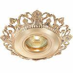 фото Светильник встраиваемый Novotech Vintage 369941 золото IP20 GX5.3 50W 12V