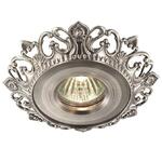 фото Светильник встраиваемый Novotech Vintage 369940 французский серый IP20 GX5.3 50W 12V