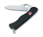 фото Перочинный нож VICTORINOX, Sentinel, One Hand, 11,1 см, 4 функции, черный