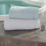 фото Набор полотенец BB Towels Цвет: Clear White & White Blue (100х160 см,70х150 см)