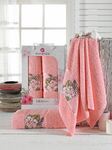 фото Полотенце Hibiscus Цвет: Персиковый (50х80 см,70х130 см)