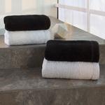 фото Набор полотенец BB Towels Цвет: Charcoal Black & Clear White (50х100 см - 2 шт,70х150 см- 2 шт)