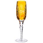 фото GRAPE Amber фужер для шампанского 180 мл cased crystal, янтарный (stemglass)