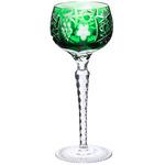 фото GRAPE Emerald фужер для вина 220 мл cased crystal, темно-зеленый (stemglass)