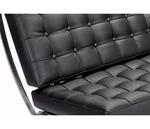 Фото №4 Barcelona Sofa DG-F-SF304BLL черная кожа