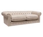 фото The Pettite Kensington Upholstered Sofa DG-F-SF360 кремовый лен