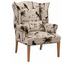 Фото №2 Quinn Tufted Armchair DG-F-ACH479 рисунок лен