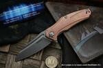 Фото №3 Редкий Kershaw K7006CU Natrix Copper - нож складной, медная рукоять, сталь D2