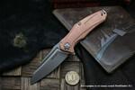 Фото №4 Редкий Kershaw K7006CU Natrix Copper - нож складной, медная рукоять, сталь D2