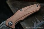Фото №5 Редкий Kershaw K7006CU Natrix Copper - нож складной, медная рукоять, сталь D2