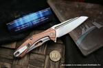 Фото №7 Редкий Kershaw K7006CU Natrix Copper - нож складной, медная рукоять, сталь D2
