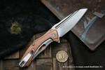 Фото №8 Редкий Kershaw K7006CU Natrix Copper - нож складной, медная рукоять, сталь D2