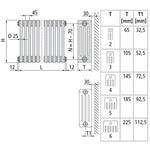 Фото №4 Arbonia 2050/58 N69 твв RAL 9016