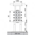 Фото №3 Arbonia BANK-RADIATOR 4F4200 4-х трубчатый радиатор, 4 секции, длина 2000мм