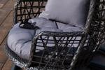 Фото №7 Подвесное кресло венеция из искусственного ротанга