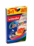 фото Губка для посуды vileda, Colors, 4 шт