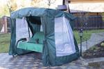 Фото №4 Тент-шатер для садовых качелей (с дугообразной крышей)