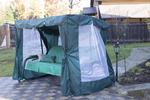 Фото №5 Тент-шатер для садовых качелей (с прямой крышей)