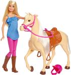 фото Игровой набор Mattel Barbie and Horse FXH13