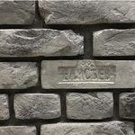 фото Искусственный камень Imperator Bricks Императорский кирпич тычковый серый