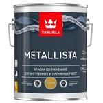 фото Краска по ржавчине Tikkurila Metallista глянцевая золотистая 2,5 л