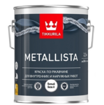фото Краска по ржавчине Tikkurila Metallista белая база A 2,5 л