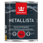фото Краска по ржавчине Tikkurila Metallista база C 0,9 л