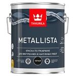фото Краска по ржавчине Tikkurila Metallista глянцевая черная 2,5 л