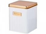 фото Емкость для сыпучих продуктов AGNESS, Кофе, 11,5*11,5*14 см