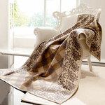 Фото №3 Плед Biederlackborbo Borbo Top Cotton Lacy Lane, 220x240 см., цвет коричневый