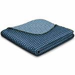 фото Плед Biederlackborbo Borbo Top Cotton Tundra, 180x220 см., цвет синий