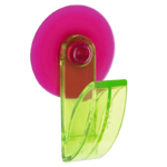 фото Декоративный крючок Spirella Tulipano, цвет: розовый