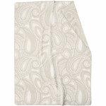 фото Плед Biederlackborbo Smooth Elegance Paisley, 150x200 см., цвет бежевый