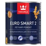 фото Краска интерьерная Tikkurila Euro Smart-2 база VVA  глубокоматовая 0,9 л