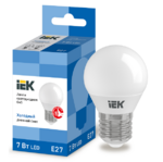 фото Лампа светодиодная IEK Eco G45 7 Вт Е27 6500К