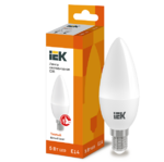 фото Лампа светодиодная IEK Eco C35 5 Вт Е14 3000К