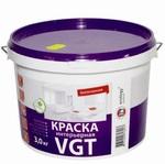 фото Краска интерьерная VGT ВД-АК-2180 белоснежная 3 кг