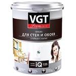 фото Краска моющаяся VGT Premium IQ123 для стен и обоев база А 2 л