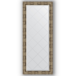 фото Зеркало в багетной раме Evoform серебряный бамбук 63x153 см