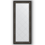 фото Зеркало в багетной раме Evoform черный ар-деко 65x154 см