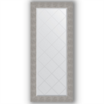 фото Зеркало в багетной раме Evoform чеканка серебряная 66x156 см