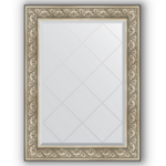 фото Зеркало в багетной раме Evoform барокко серебро 80x107 см