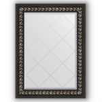 фото Зеркало в багетной раме Evoform черный ар-деко 65x87 см