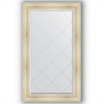 фото Зеркало в багетной раме Evoform травленое серебро 79x134 см