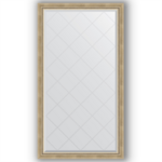 фото Зеркало в багетной раме Evoform состаренное серебро 93x168 см